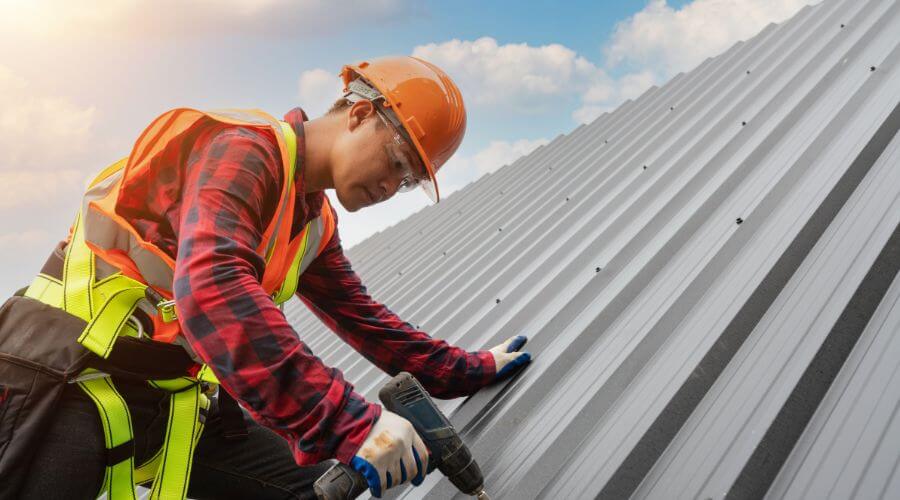 Professional metal roof installation in Lima, MT
